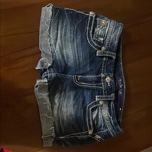 Miss Me low-rise Denim Shorts